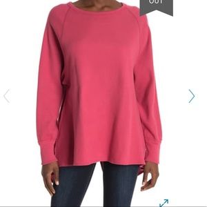 NWT | Free People Amelia Oversized Thermal Shirt